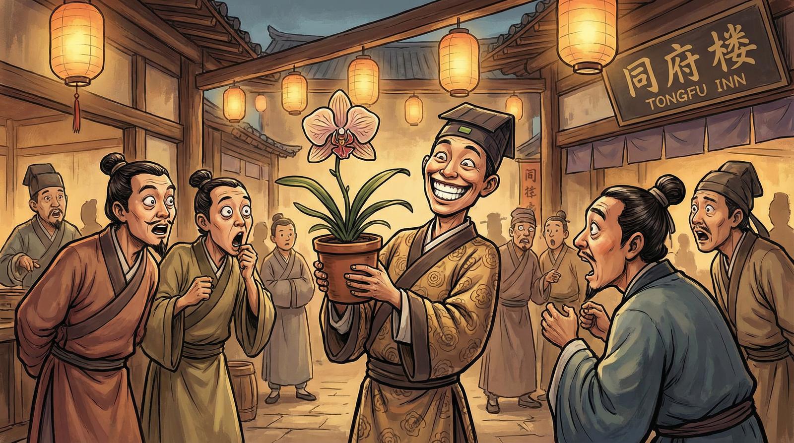 少妇珍稀兰花养护视频教程