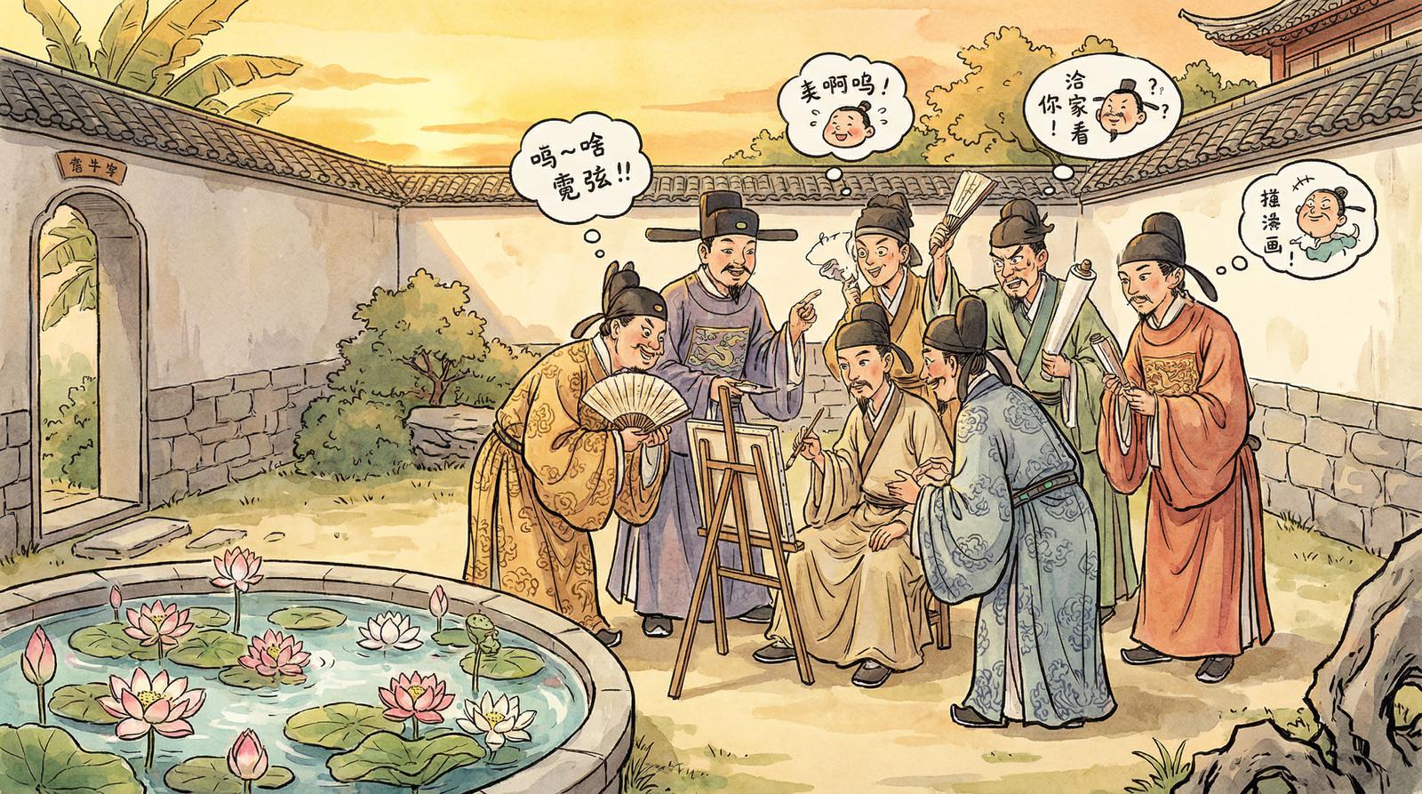 少妇荷花池塘生态视频记录